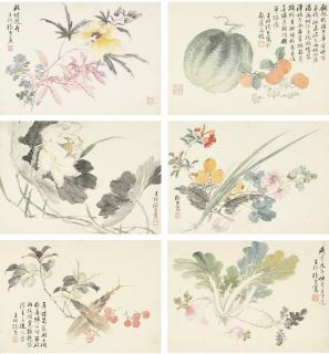 Zhang Xiong - Flowers And Fruits
