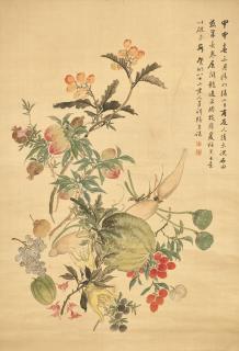 Zhang Xiong - Fruits and Vegetable after Shen Zhou