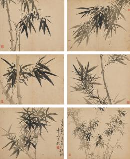 Zhang Yu - Ink Bamboos