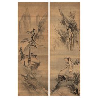 Zhao Chengmu - Landscape with figure