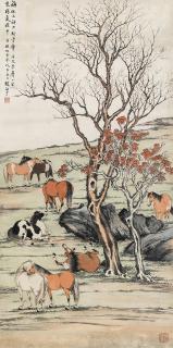 Zhao Jingyu - Eight Horses After Old Master
