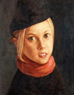 Zhao Kailin - Portrait of a Girl
