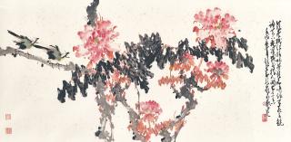 Zhao Shao ’Ang - Peony And Small Birds