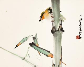 Zhao Shao\'ang - Bamboo and Bird