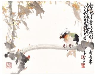 Zhao Shao\'Ang - Bird and Willow
