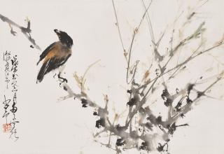 Zhao Shao\'Ang - Bird On Branch