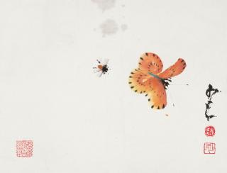 Zhao Shao\'ang - Butterfly and Bee