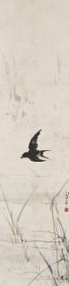 Zhao Shao\'Ang - Swallow Flying over Pond
