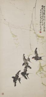 Zhao Shao\'Ang - Swallows and Willow
