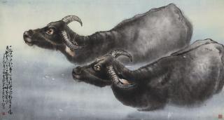 Zhao Shao\'Ang - Water Buffalos
