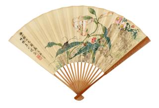 Zhao Shuru - Flowers and insect