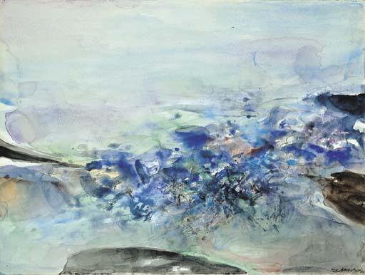 Zhao Wuji - Abstract Landscape