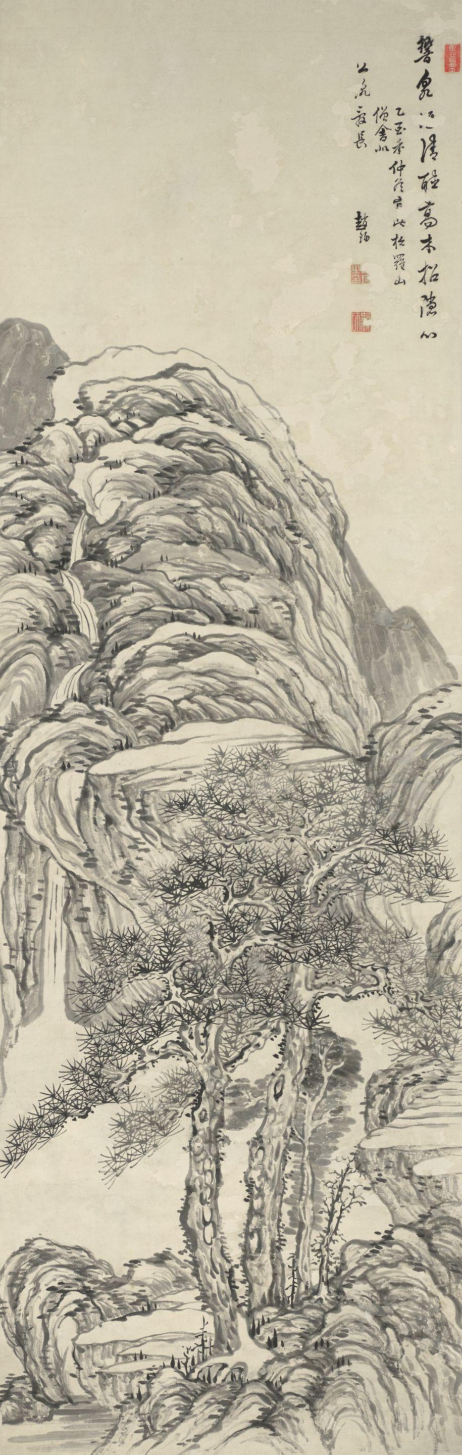Zhao Xun - Ink landscape, 1585/1645
