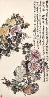 Zhao Yunhe - Chrysanthemums, 1935