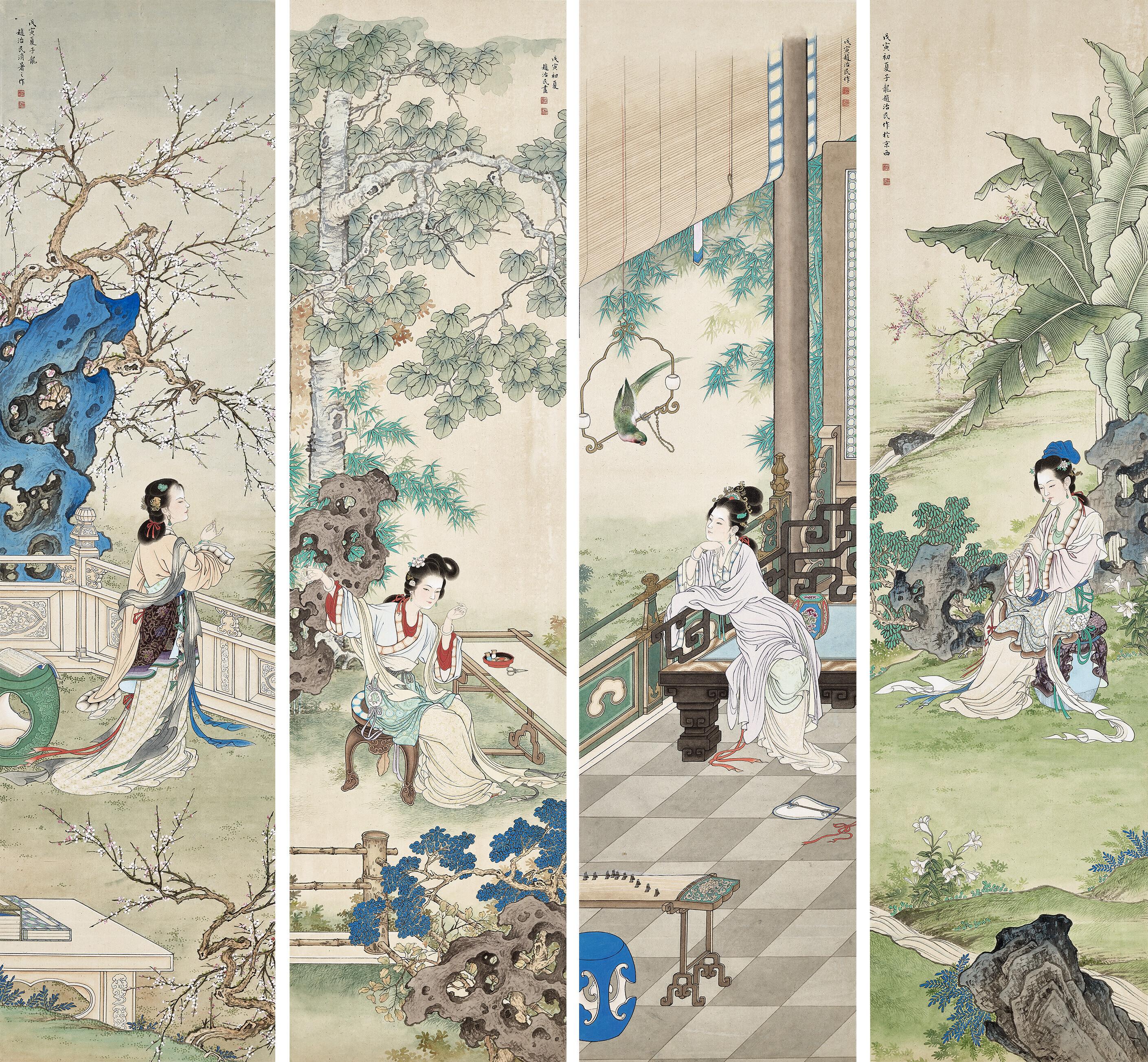 Zhao Zhimin - Ladies in Four Seasons