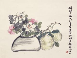 Zhao Zhiqian - Flowers And Fruits