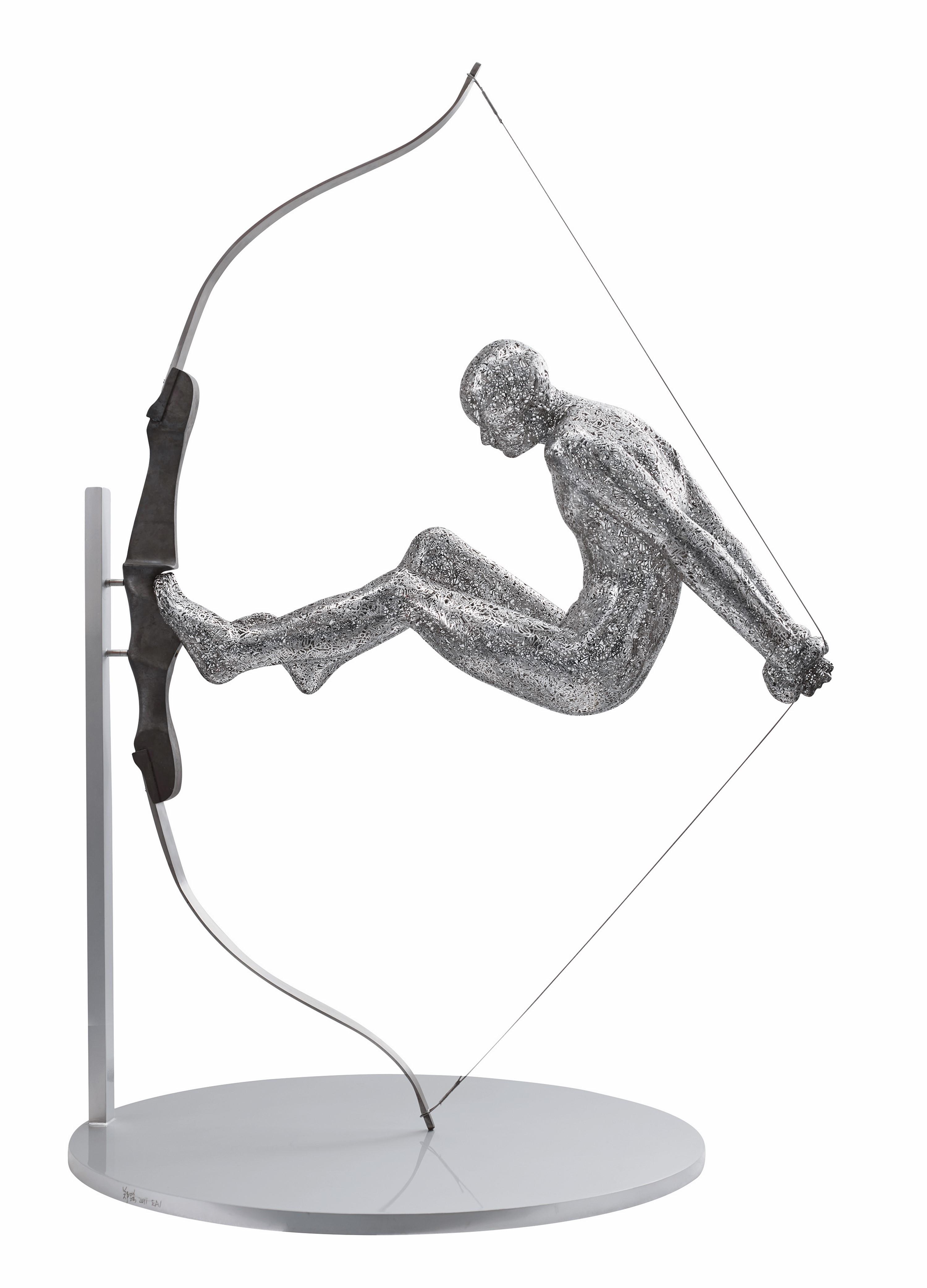 Zheng Lu - Bow Without An Arrow No.1 (Executed In 2011)