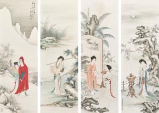 Zheng Mukang - Four Beauties