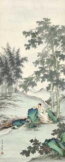 Zheng Mukang - Scholar Under Tung Tree