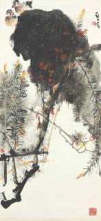 Zheng Naiguang - BIRDS AND ROCK