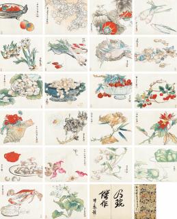 Zheng Naiguang - Flowers, Fruits and Seafood
