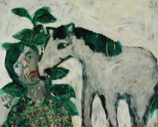 Zheng Zaidong - Man And Horse