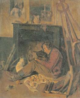 Zhou Bichu - Artist\'s studio in Paris