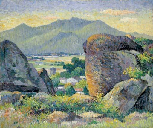 Zhou Bichu - Scenery of the countryside