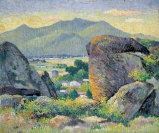 Zhou Bichu - Scenery of the countryside