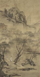 Zhou Chen - Walking Along The Willow Bank