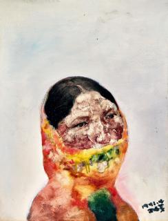 Zhou Chunya - A Turbaned Woman(Painted in 1991)