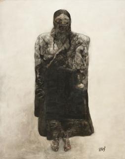 Zhou Chunya - A Woman Wearing Long Gown