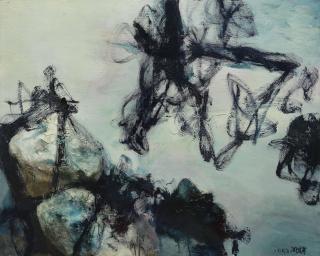 Zhou Chunya - Cyan Stone No.93.4