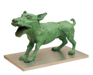 Zhou Chunya - Green Dog Series