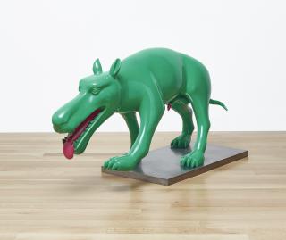 Zhou Chunya - Green Dog