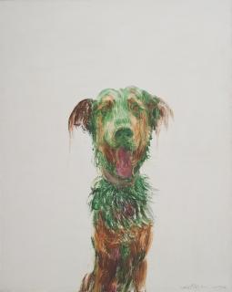 Zhou Chunya - Green Dog