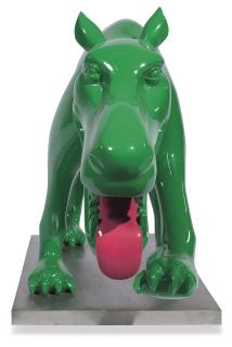 Zhou Chunya - Green Dog