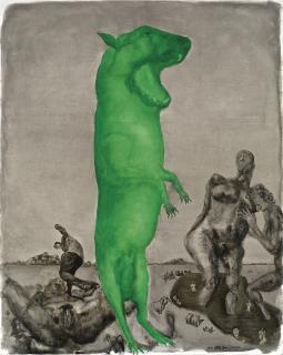 Zhou Chunya - Lovers Under The Moon (Green Dog No. 2)