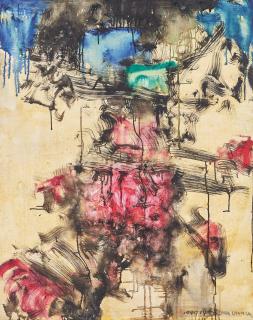 Zhou Chunya - Rock Series(Painted In 1999)