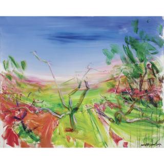 Zhou Chunya - Sakura Flowers