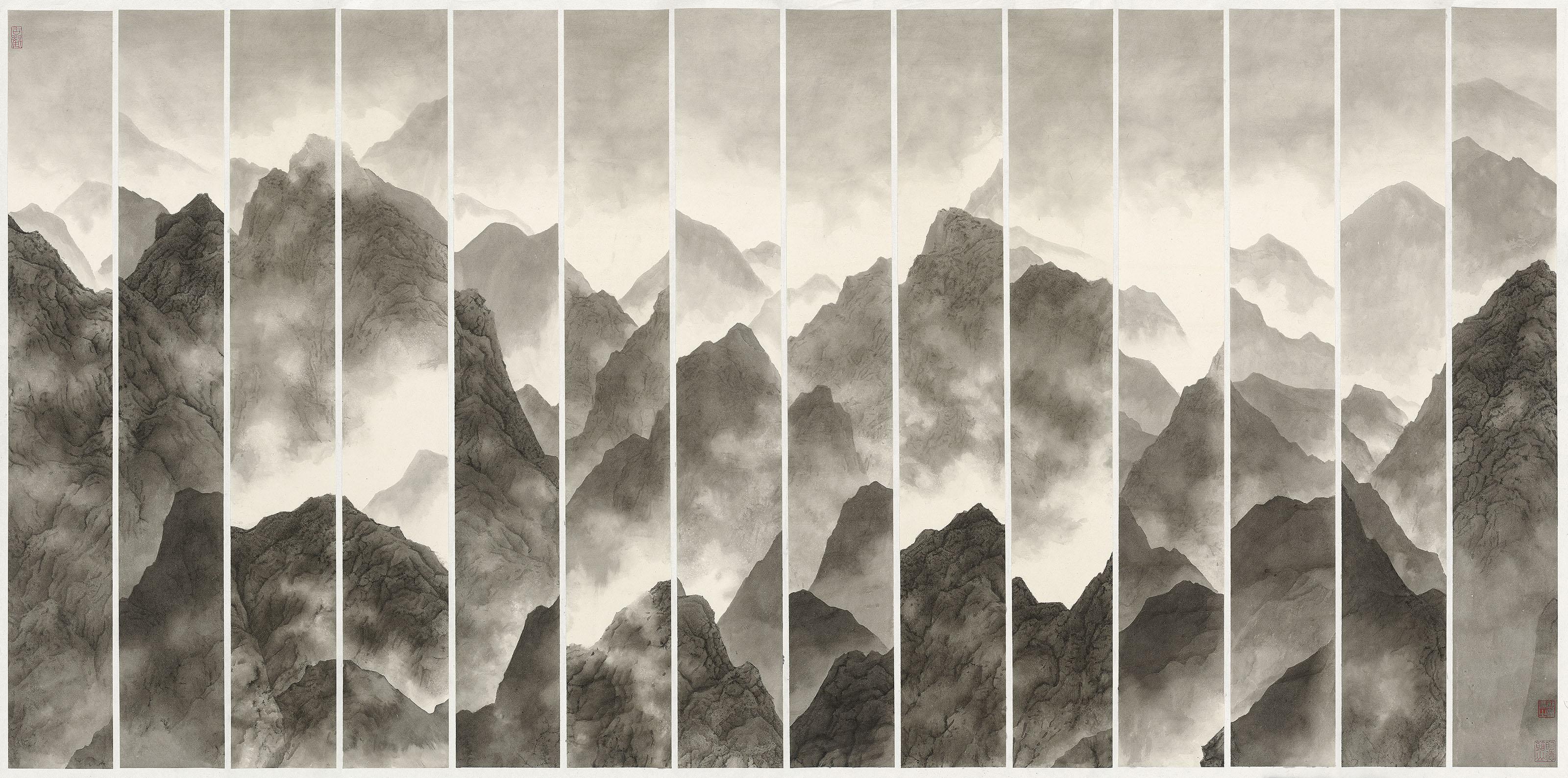 Zhou Mingde - In the Mountains No. 17