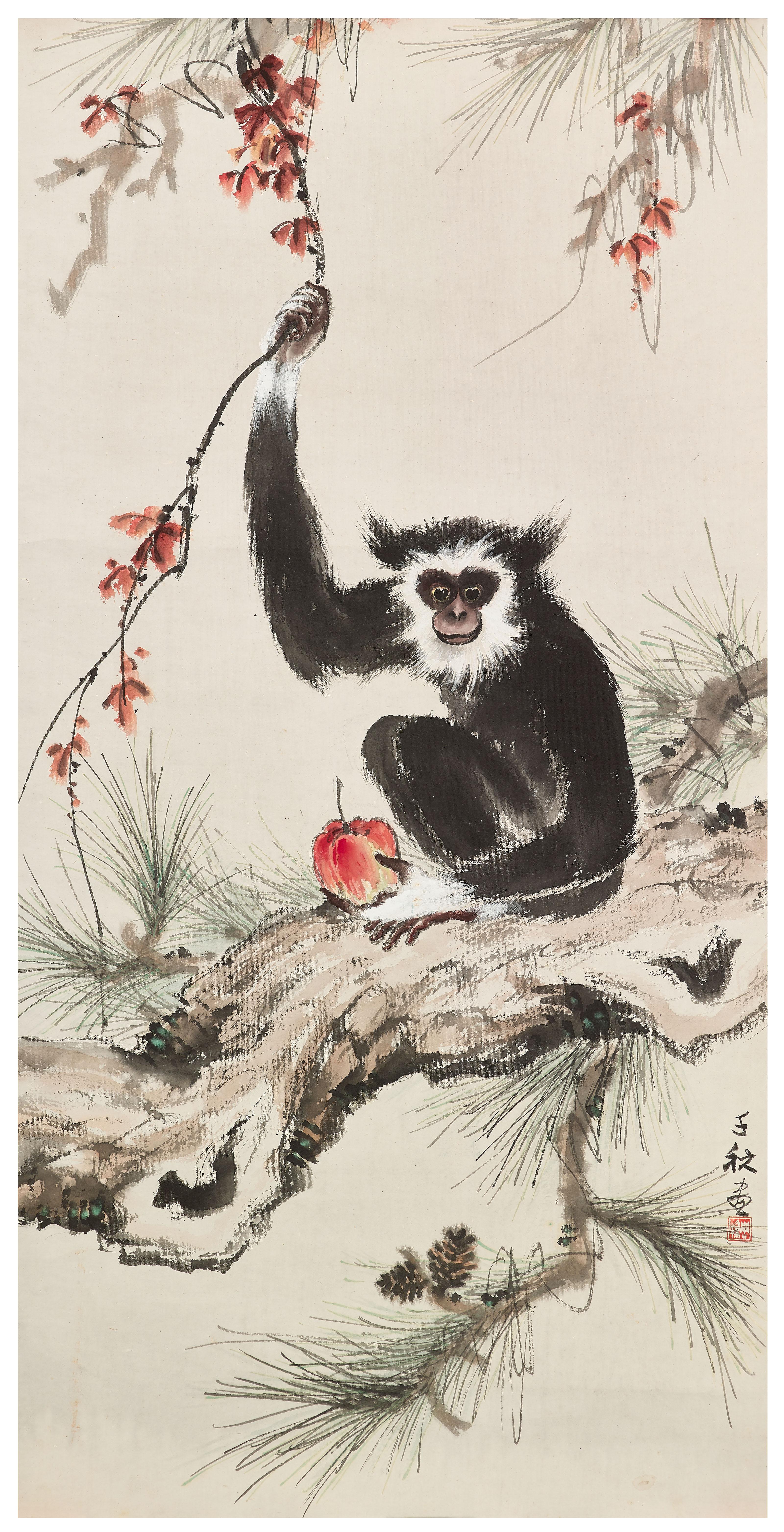 Zhou Qianqiu - Black Monkey