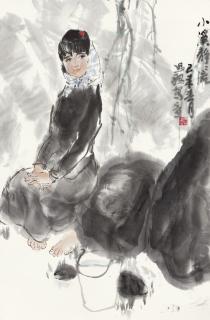 Zhou Sicong - Girl Sitting Besides The River 