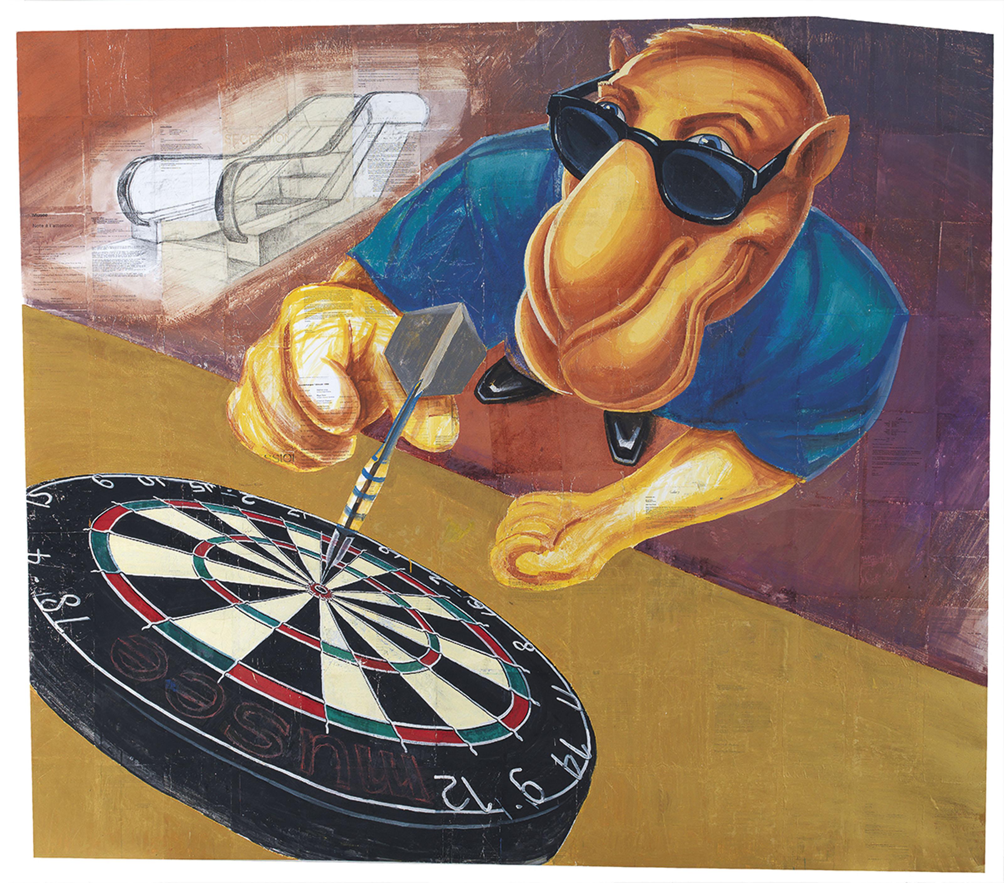 Zhou Tiehai - Aiming at the Museum