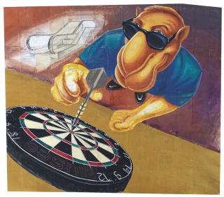 Zhou Tiehai - Aiming at the Museum