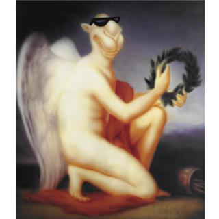 Zhou Tiehai - Deity With Laurel Crown