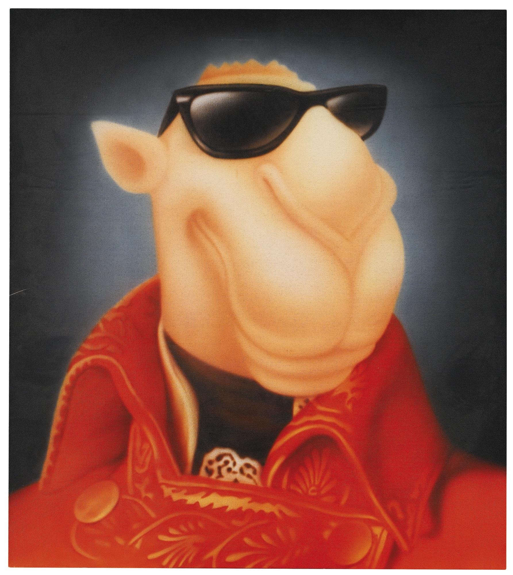 Zhou Tiehai - Emperor Camel Wearing Sunglasses