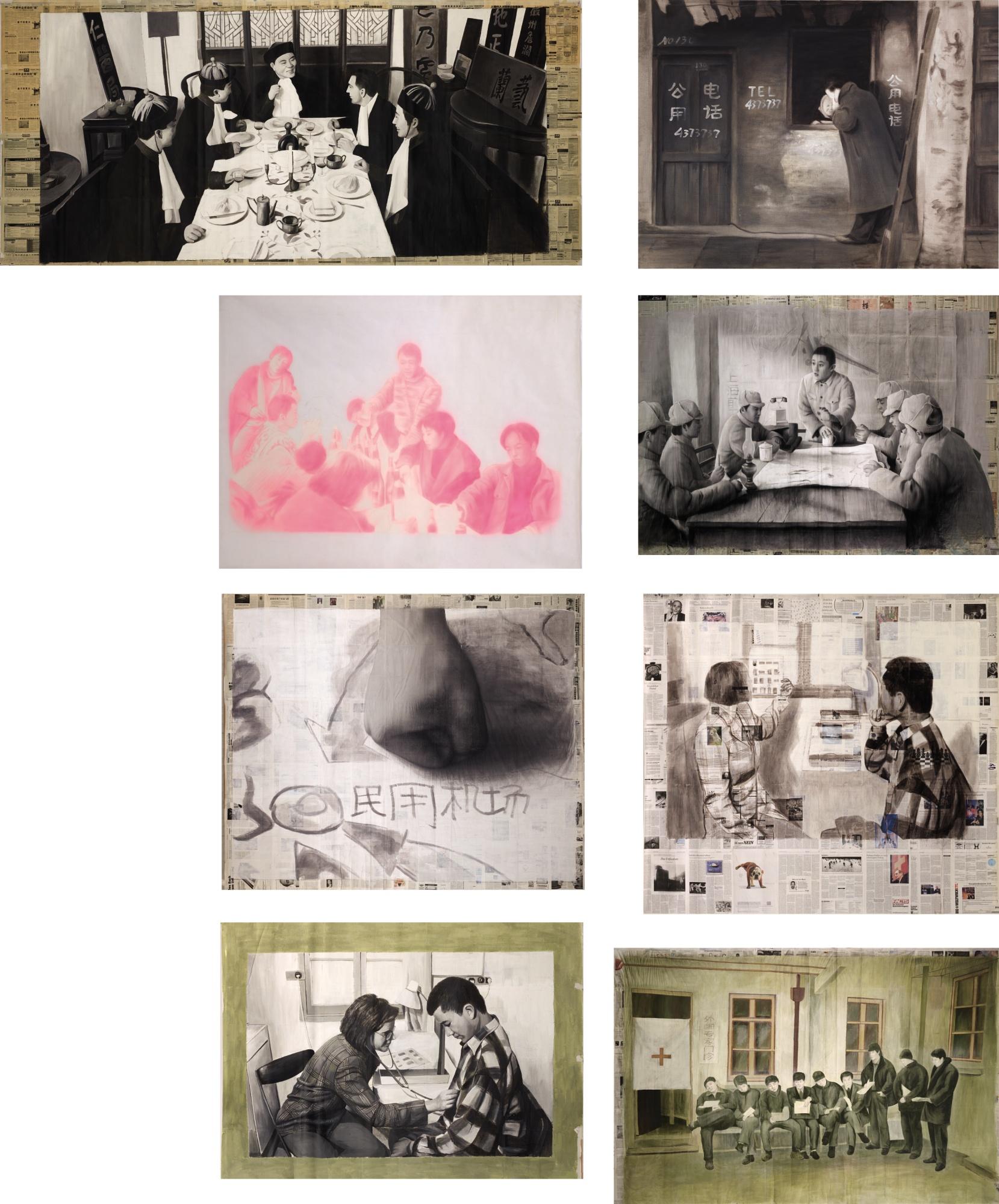 Zhou Tiehai - Will/We Must (Set Of 15 Works)