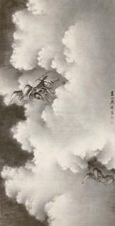 Zhou Xun - Dragon Amongst Clouds