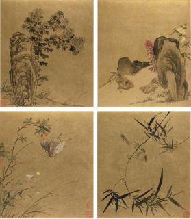 Zhou Zhimian - Flower And Birds